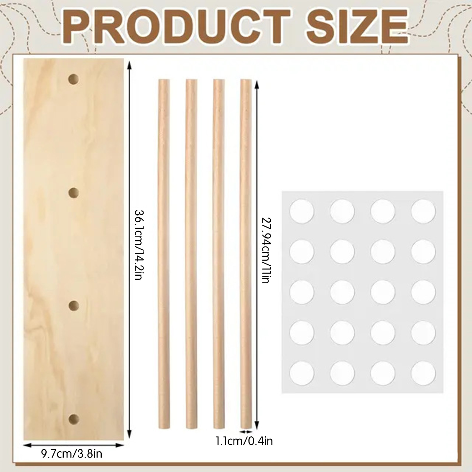 Wooden Ribbon Rack Storage Org - Florist Supply Ribbon recensie en prijs
