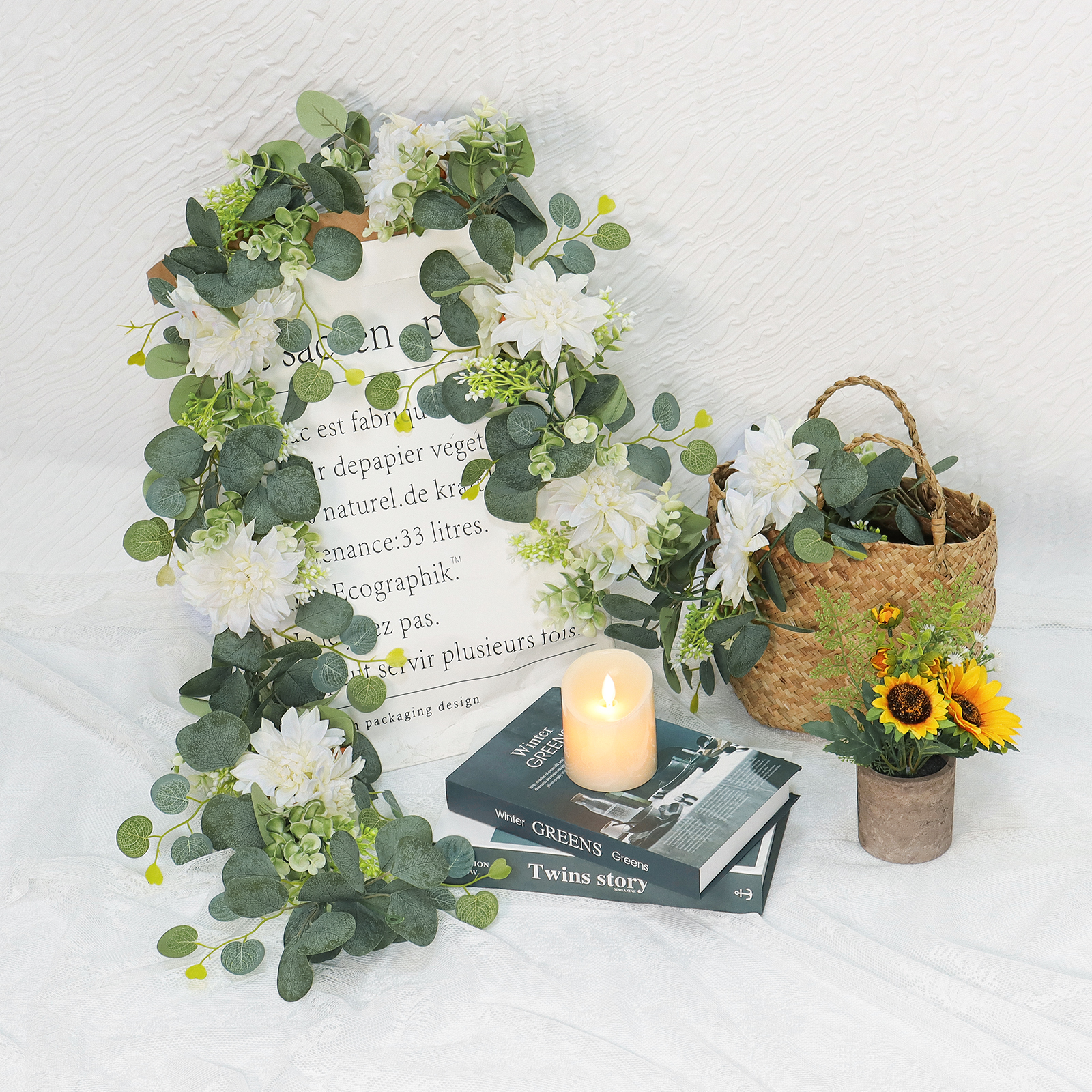 Artificial Flowers Eucalyptus  - Eucalyptus Preserved recensie en prijs