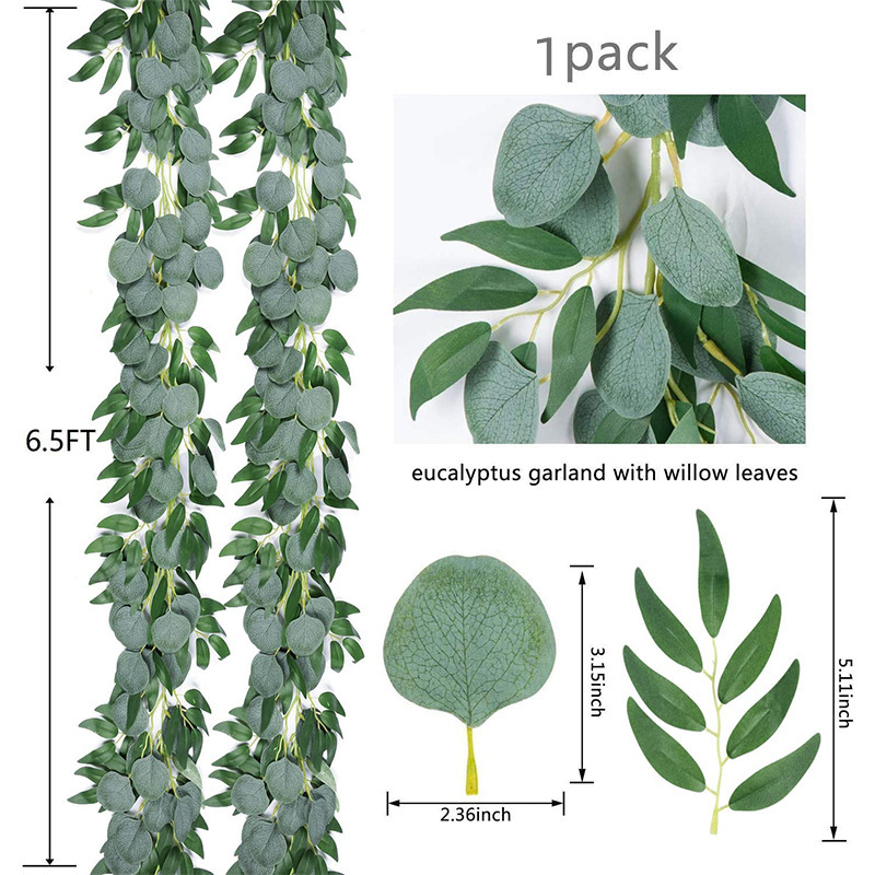 200cm Fake Eucalyptus Rattan A - Eucalyptus Preserved recensie en prijs