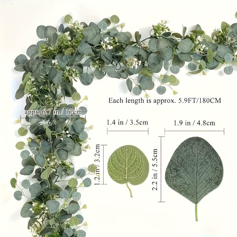 Artificial Eucalyptus Wreath F - Eucalyptus Preserved recensie en prijs