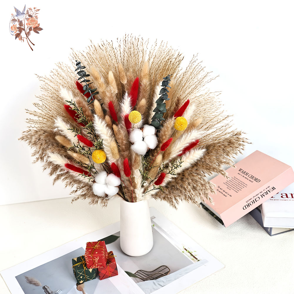 Natural Dried Fluffy Red Bunny - Eucalyptus Preserved recensie en prijs