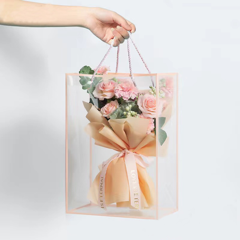Transparent Tote Bag Flower Bo - Longs Florist Supply recensie en prijs