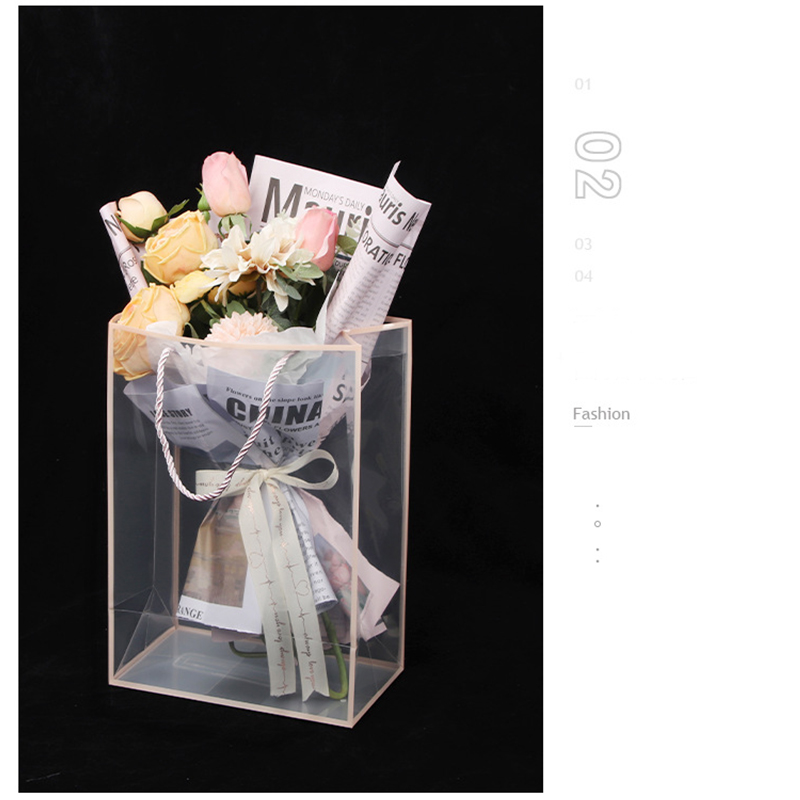 Transparent Tote Bag Flower Bo - Longs Florist Supply recensie en prijs