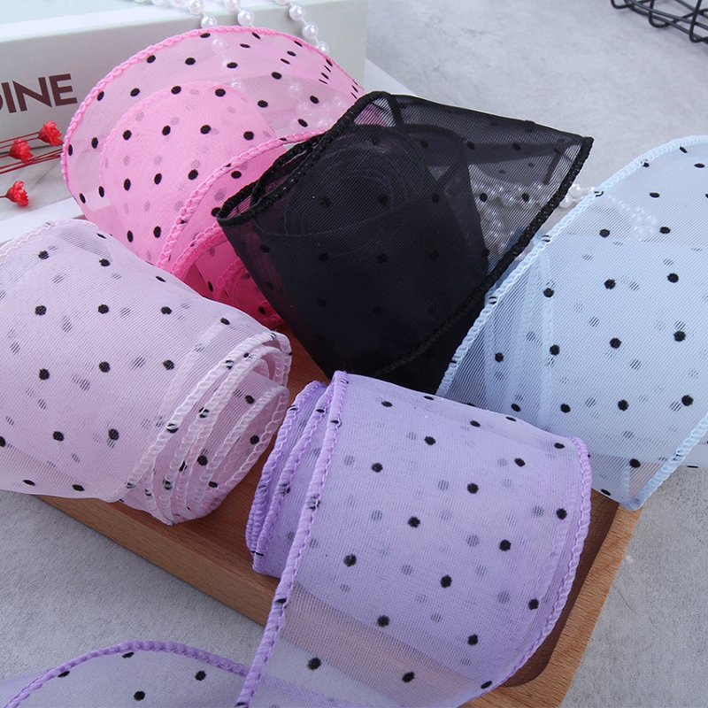 50Yards Gauze with Dots Decora - Florist Supply Ribbon recensie en prijs