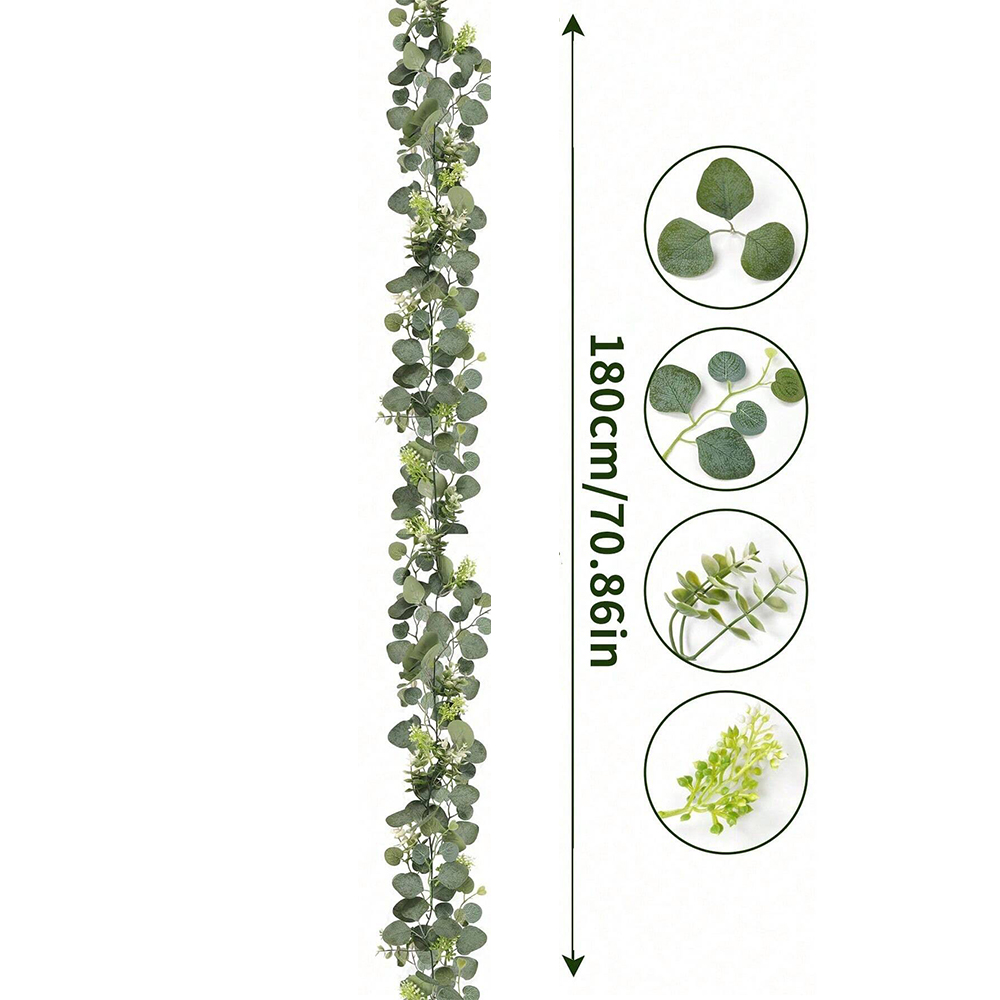 Artificial Eucalyptus Garland  - Eucalyptus Preserved recensie en prijs