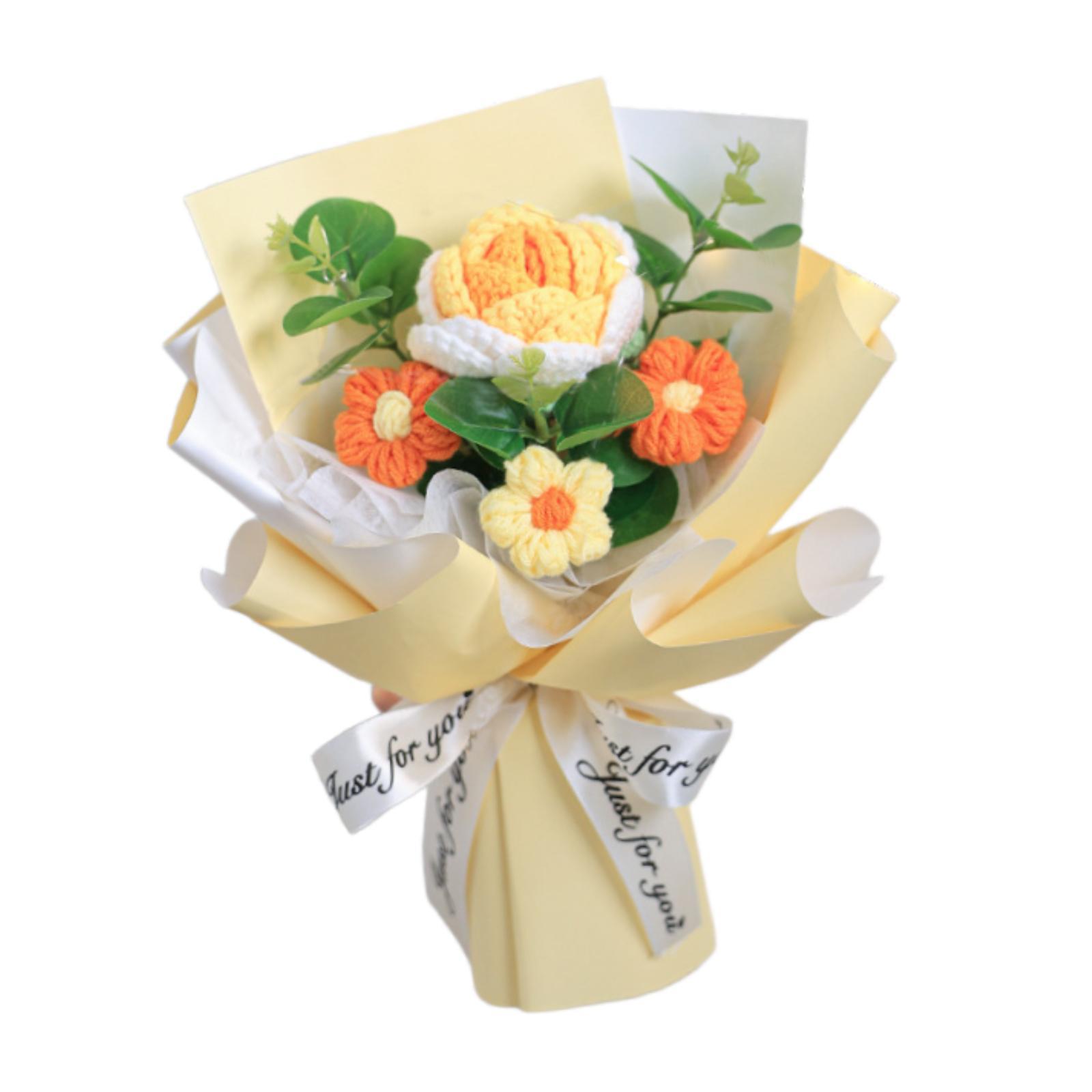 Crochet Flower Bouquet Artific - Eucalyptus Preserved recensie en prijs