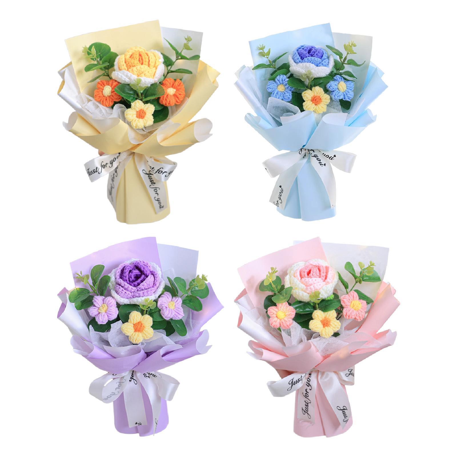 Crochet Flower Bouquet Artific - Eucalyptus Preserved recensie en prijs